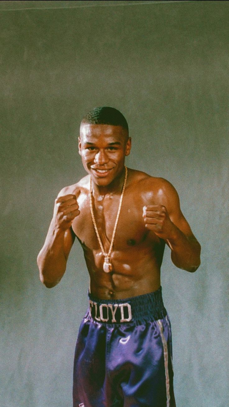 Olympic boxer with a gold medal
